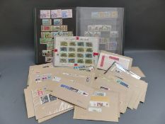 A stockbook of GB stamps including early issues, Commonwealth, blocks etc,