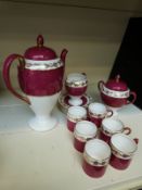 A Wedgwood 'Whitehall' pattern coffee set