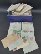 A large quantity of mainly early 20thC envelopes including active service, maritime mail,