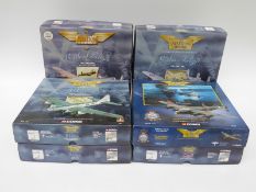 Six Corgi The Aviation Archive diecast model aeroplanes comprising comprising B-17G Flying Fortress