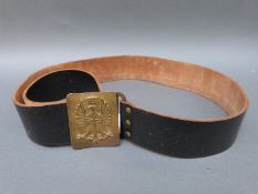 A Spanish Civil War belt and buckle
