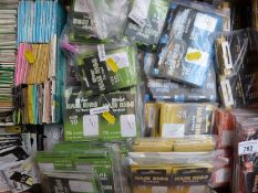 A large collection of various hooks & rigs, mostly barbless,