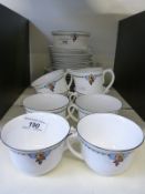A quantity of Shelley tea ware, pattern no.