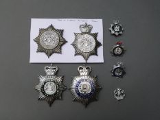 Police badges relating to Port of London,