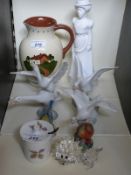 Spode figurine, Swarovski,