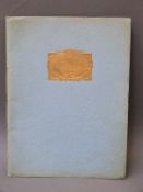 A 1928 Bentley souvenir programme for the sixth annual Le Mans 24 hour road race,