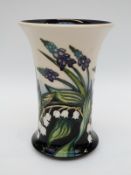 Moorcroft vase in The Taming of the Shrew pattern by Nicola Slaney,