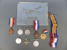 A WWI August-November 1914 Star medal awarded to 5466 Dvr. A. Waffhone R.F.A.