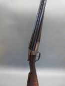 Westley Richards 12 bore 'Gold Name' side by side boxlock ejector shotgun with hand detachable