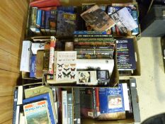 A large quantity of reference books including art, geography, literature,