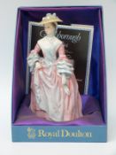 Royal Doulton figure from Gainsborough Ladies Mary Countess Howe HN3007 with certificate