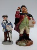 Royal Doulton figures Town Crier and Old Ben HN2119 and HN3190