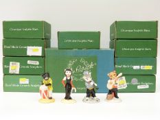 Ten Beswick Trad-Jazz band figures,