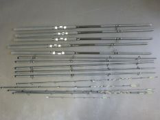 Five Fladen Eco feeder 360 fishing rods