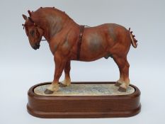 Royal Worcester Suffolk Stallion, limited edition 447/500,