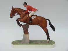Royal Worcester Foxhunter Lt Col H M Llewellyn CBE RW3678