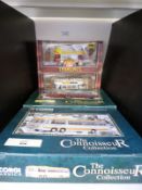 Two Corgi Classics limited edition The Connoisseur Collection diecast model buses,