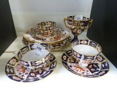 A selection of Royal Crown Derby 1920s ceramics including 2451 pattern,
