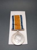 A WWI 1914 -18 medal awarded to 8O267 Pte J Patterson Liverpool Regiment