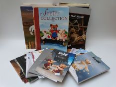 A quantity of Steiff magazines and catalogues