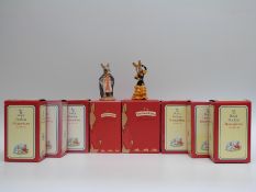 Royal Doulton Bunnykins figures including Prince John, Will Scarlet, Sheriff Nottingham,