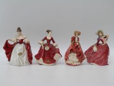 Royal Doulton figures Top o' The Hill, Stephanie,
