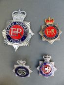 Four Manchester Police badges