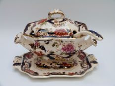 Mason's Mandalay sauce tureen,