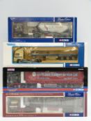 Four Corgi 1:50 scale limited edition and Hauliers of Renown diecast model lorries comprising Gerry