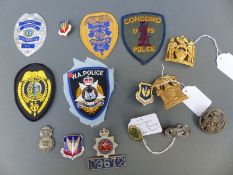 United States military police badges and cloth insignia including West Point