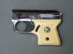 Rohm Rg 25 starting pistol with moulded cream grips,