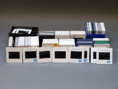 A quantity of mainly preserved steam railway slides