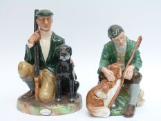 Royal Doulton figure The Master HN2325 and The Gamekeeper HN2879