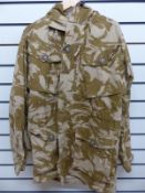 A collection of modern military camouflage uniforms