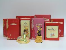 Royal Doulton Bunnykins figures including Slapshot, Ship's Cook, Captain, Scout Leader,