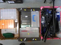 A quantity of bank stick accessories,