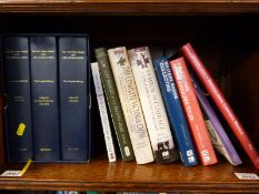 Ten military medal and insignia books including The Victoria Cross and the George Cross three