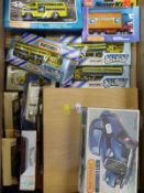 Twenty Matchbox, Vanguards and Lledo diecast model vehicles including a Citroen II Leger model kit,