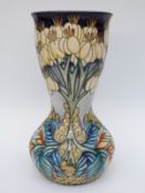 Moorcroft vase in Heaven Unseen pattern by Emma Bossons, limited edition no.