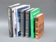Seven African and Asian hunting and shooting related books including John Blower,