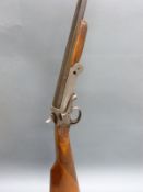 Belgian .410 single barrel folding shotgun, serial number 12.