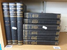 A set of 6 1920's Automobile Engineering books and a set of 3 Laxton Millwright and maintenance