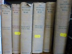 Winston Churchill, The Second World War (London, Cassell 1948-1954) six volumes,