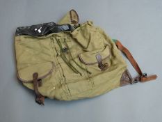 A deer stalking lined roe sack