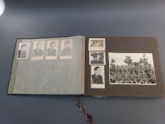 WWII Nazi German photo album with 200 photographs of a mechanised unit serving in Holland,