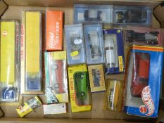 Sixteen Corgi, Matchbox, Majorette, Minialuxe and other diecast model vehicles,