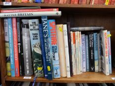 Approximately 30 aviation books,