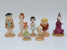 Beswick set of seven Flinstones figures