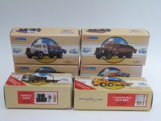 Six Corgi Classics Road Transport diecast model commercial vehicles White Soda truck 98457,