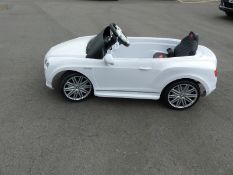 Bentley Continental GT convertible child's battery operated car